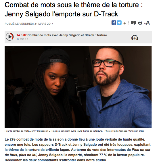 Jenny vs D-Track